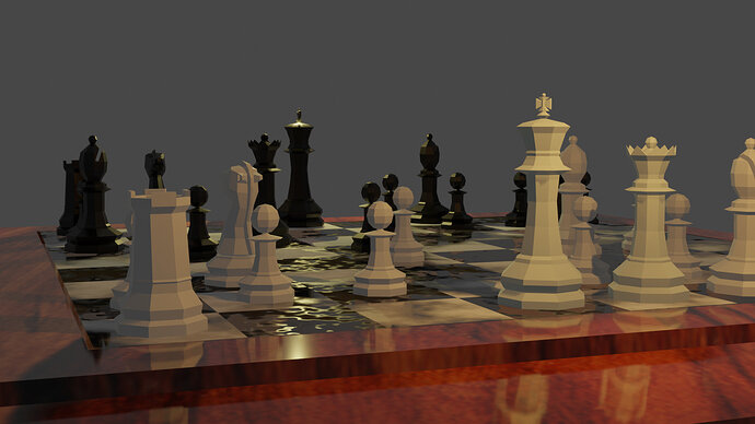 Chess Scene White CU back