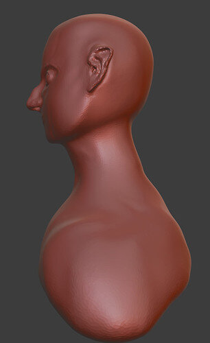 sculpt head 1 part 2