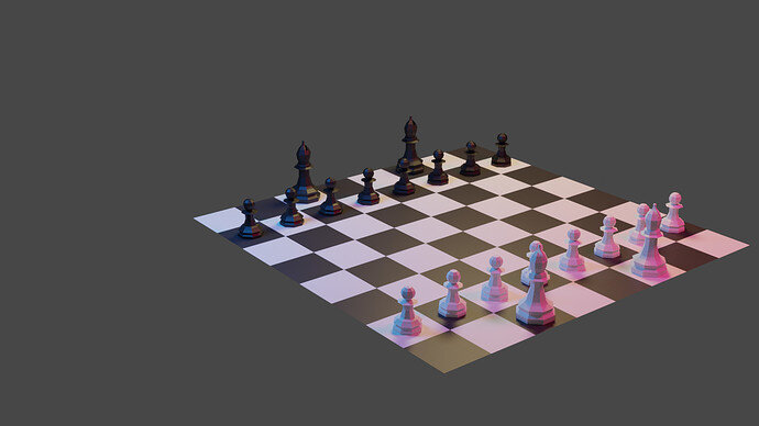Chess Lighting Cycles