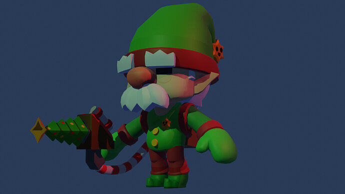 Festive Enforcer Gale Render 5