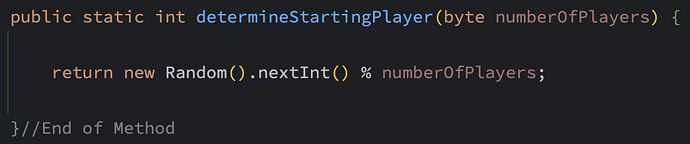 Java Solution
