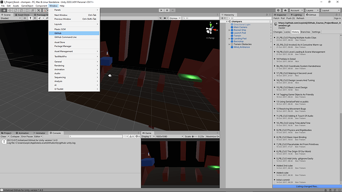 GitHubForUnity
