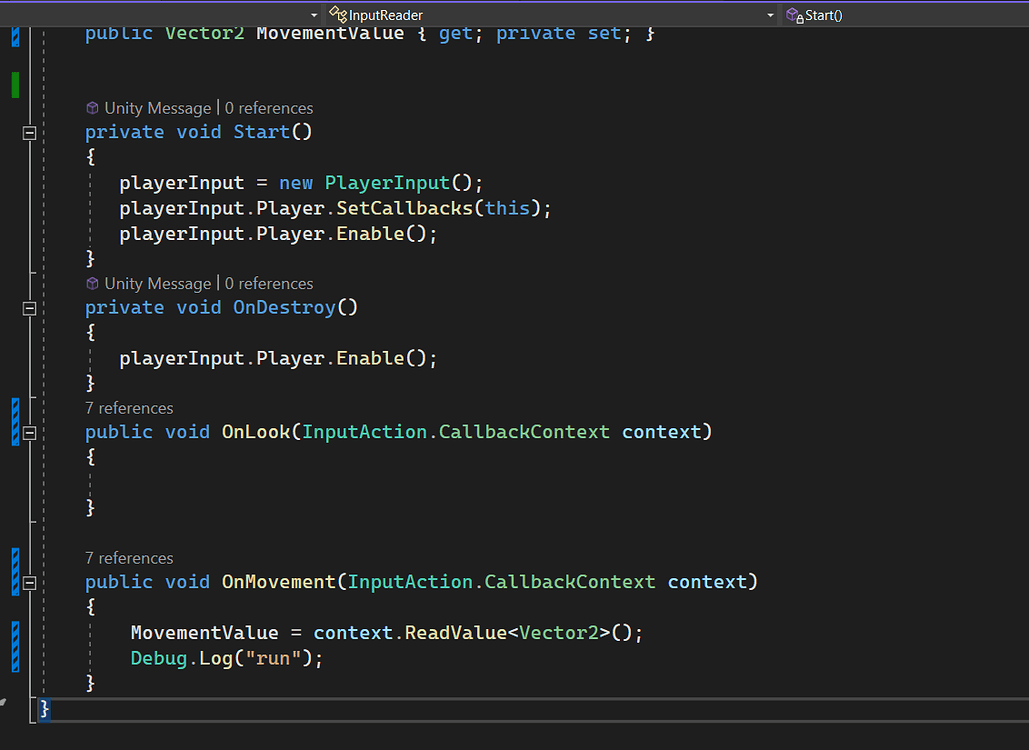 Not recognizing the input Class - Ask - GameDev.tv