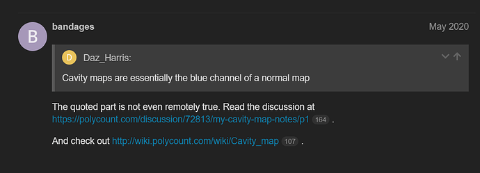 Cavity Map quote