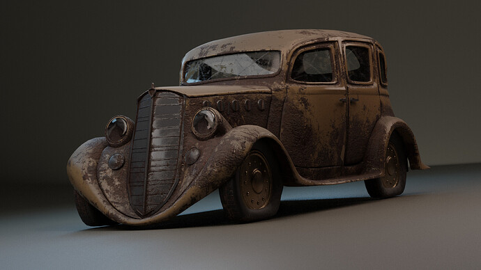 old car - rust