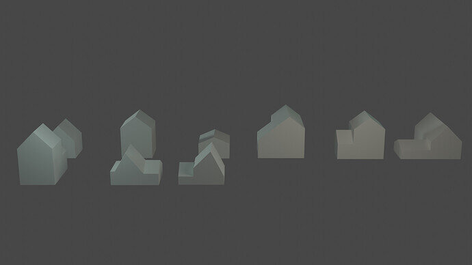 Simple houses