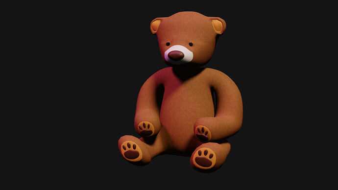 Suffed Bear rough