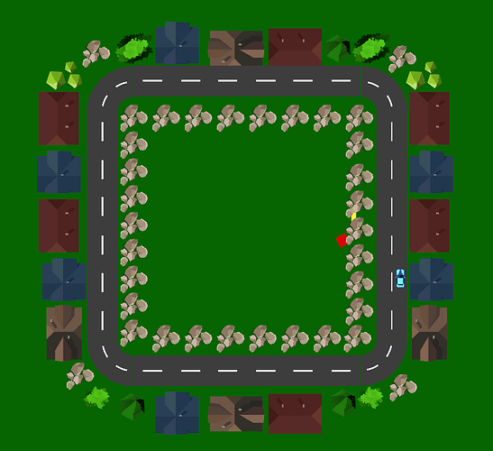 Delivery Driver Game Layout!