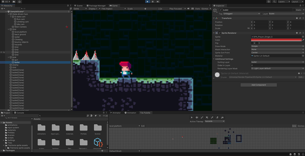Bullets spawning but not on screen Ask GameDev.tv