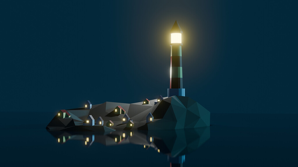 Lighthouse Village Show GameDev.tv