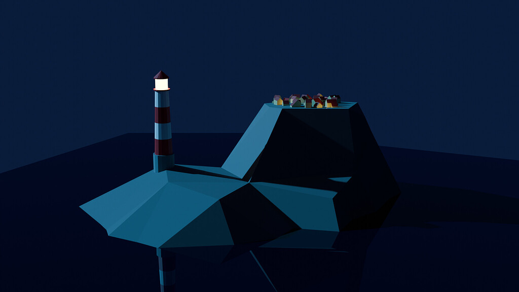 Finished the first Lighthouse Tutorial - Show - GameDev.tv