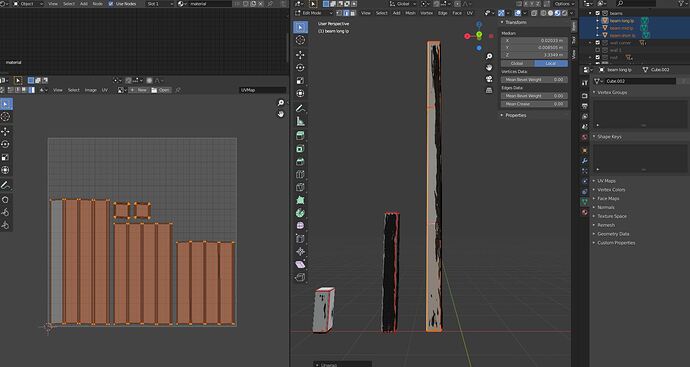 Unwrapping the beams