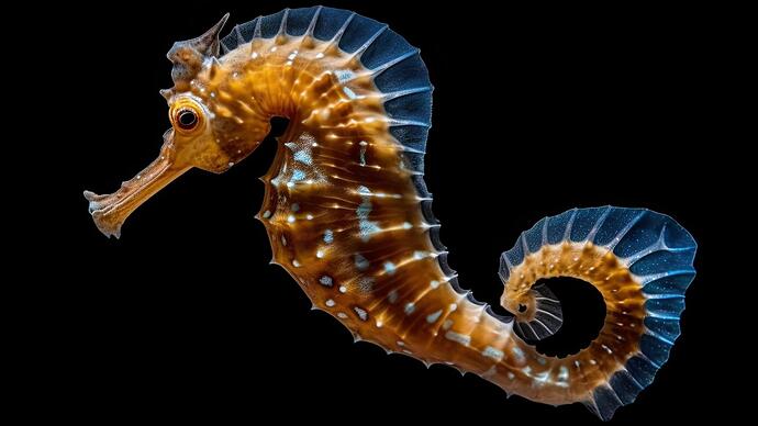 Seahorse - template