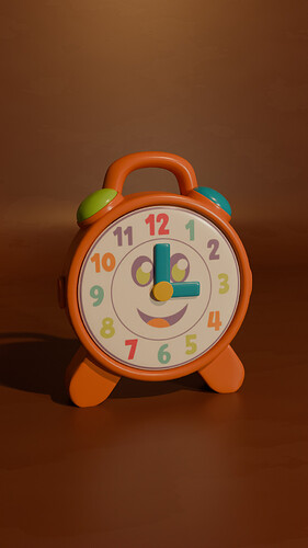 Small toy clock