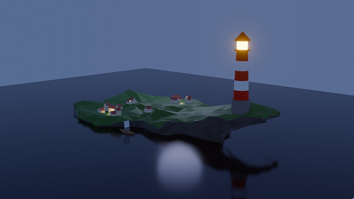 lighthouse finished