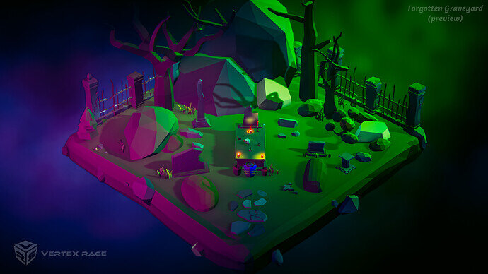 2023-03-29 LPG Island Diorama Night 1