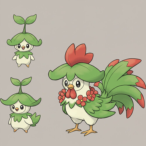 grasstype chickens
