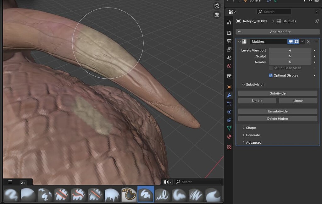 Texture paint problem - Ask - GameDev.tv