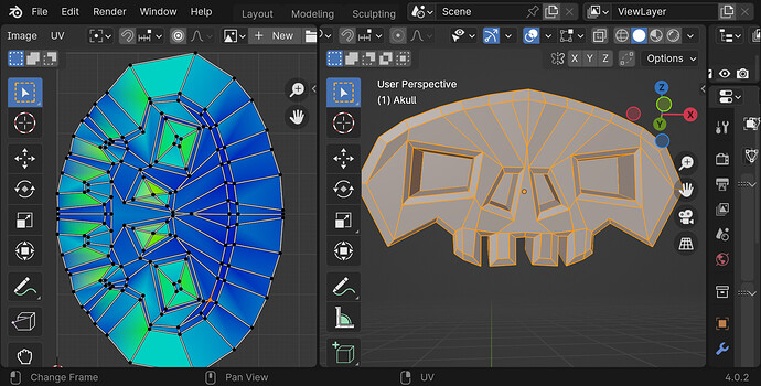 SCULL AUTO screen