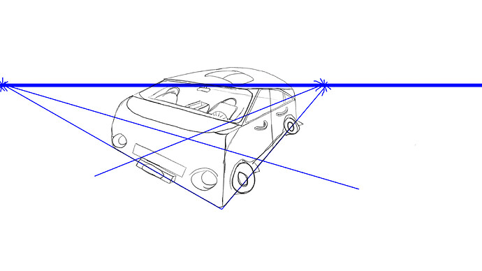 car with hor,van,guides