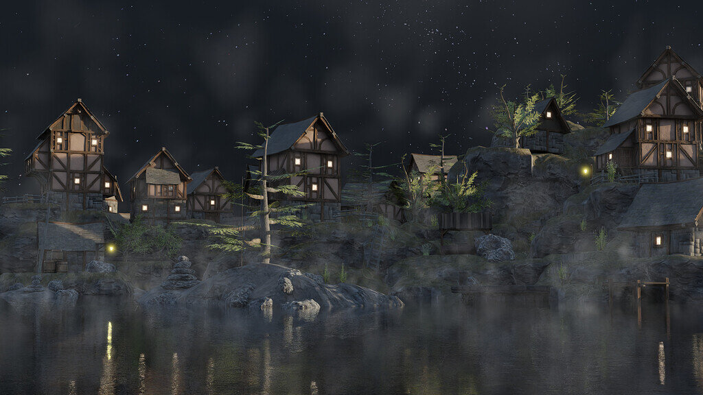 Blender Environment course - My final render - Show - GameDev.tv