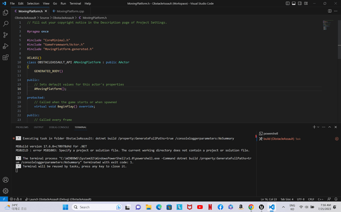 I need help to fix error in C++ - Ask - GameDev.tv