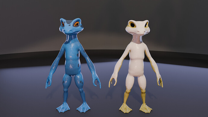 Frogs no clothes front