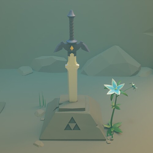 Master Sword Scene insta 1