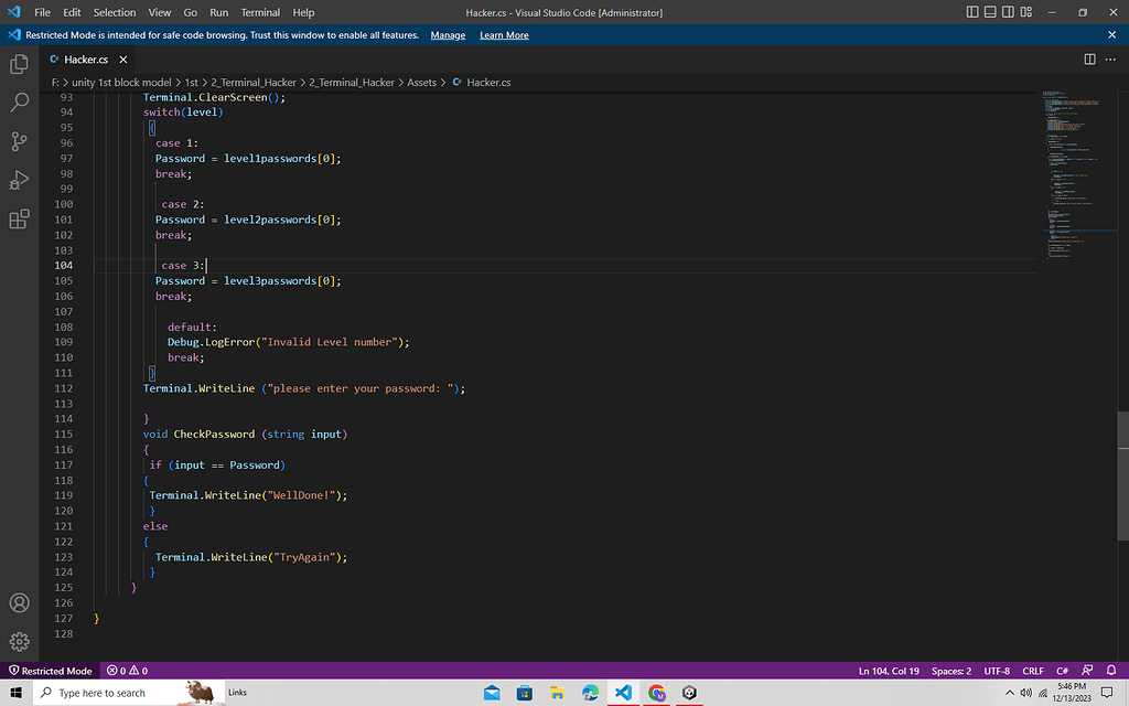 ERROR ! please help me admin - Ask - GameDev.tv