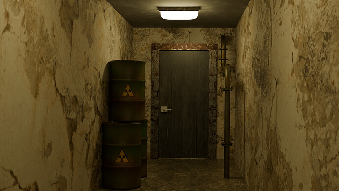 spooky corridor