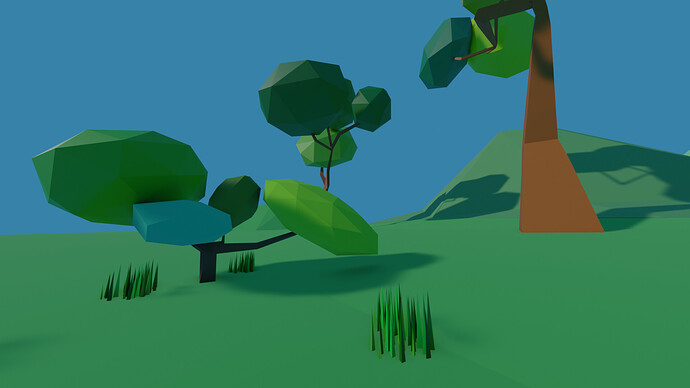 low poly landscape_1