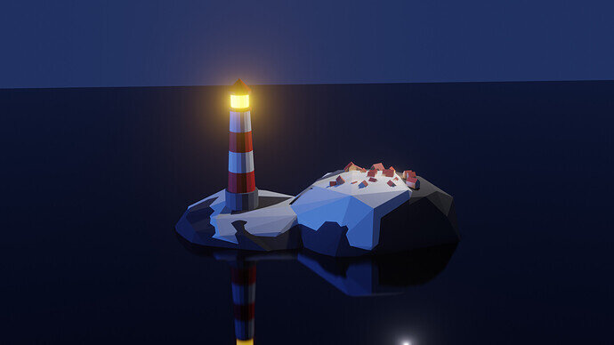 lighthouse wip