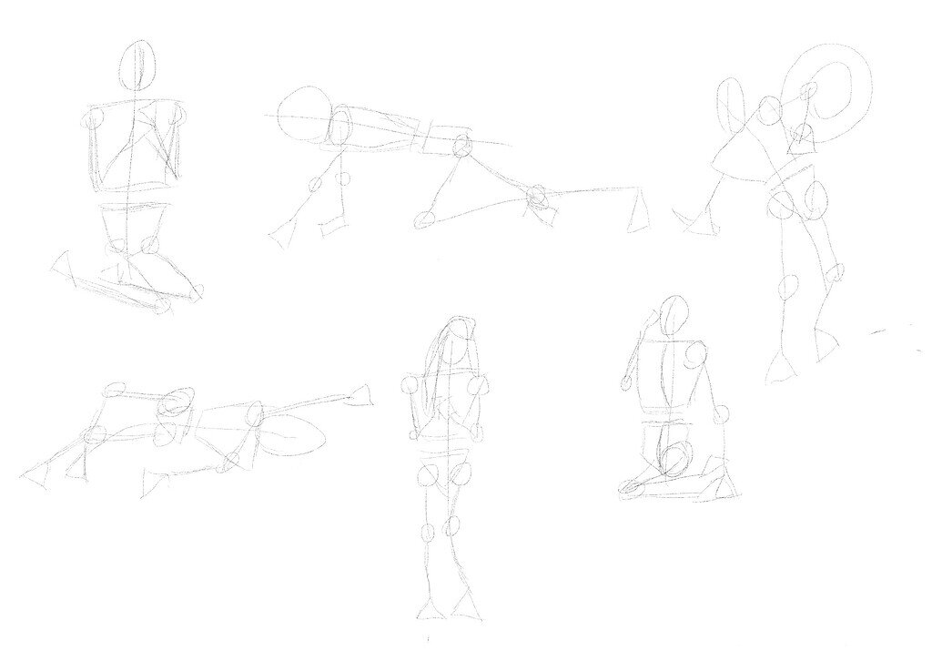 Figure Drawing - Starting with Basic Forms