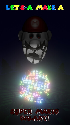 Super Mario Galaxy Poster