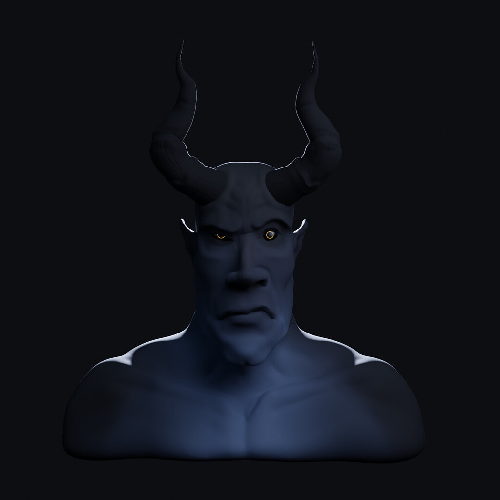 Blue cave demon 😈 - Show - GameDev.tv