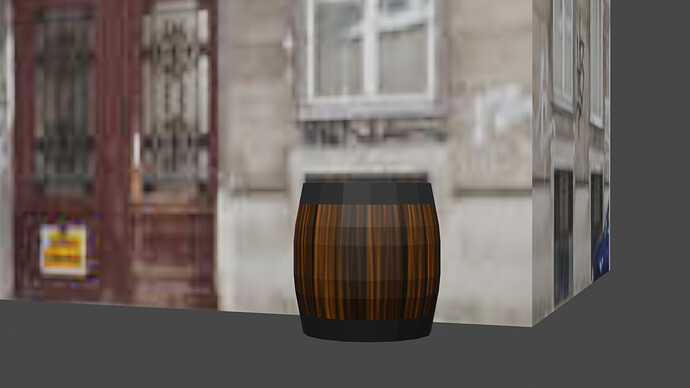 A different barrel texture