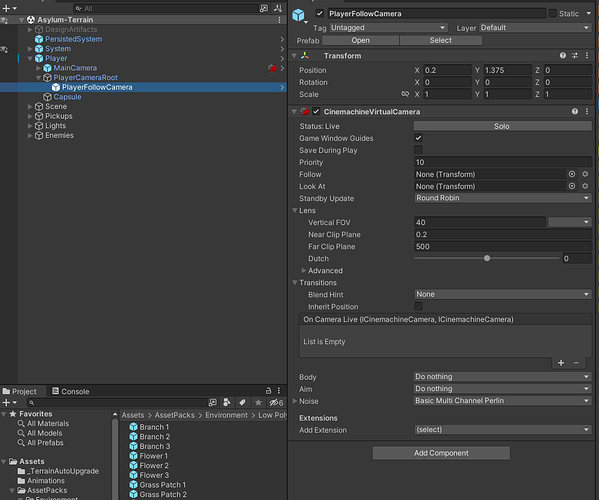 CinemachineVirtualCamera