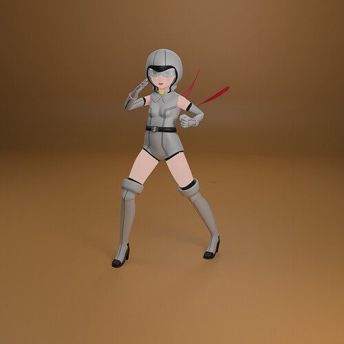 SHY anime character