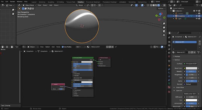 Anisotropic Effect Blender 4 Cycles required1n