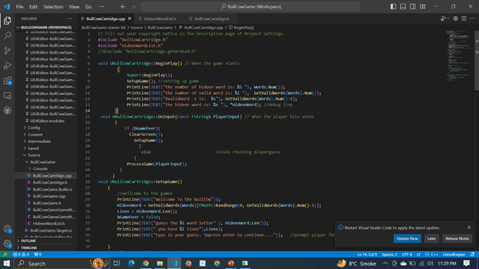 UE4 Crashed - Talk - GameDev.tv