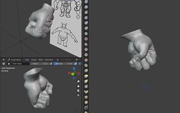 ork refining 3-revisiting hands