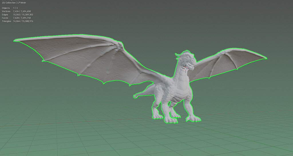 Dragon Normals, nearly good - Show - GameDev.tv