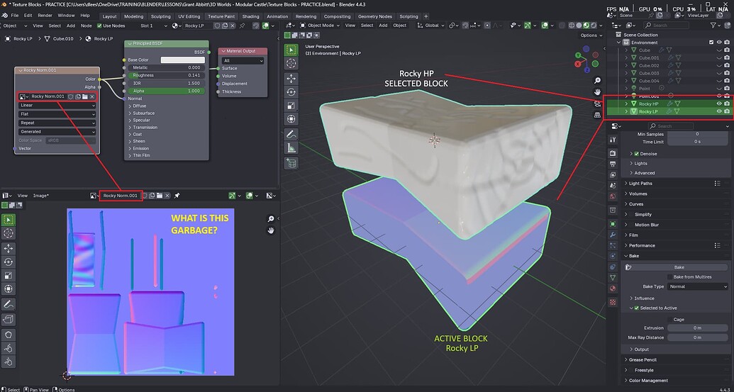 Baking Normals Issues - Ask - GameDev.tv