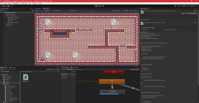 new2DTileGame - SampleScene - Windows, Mac, Linux - Unity 2021.3.14f1 Personal_ DX11 3_2_2023 10_41_03 AM