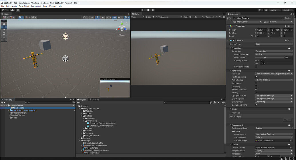 Nothing showing in the Game view - Ask - GameDev.tv