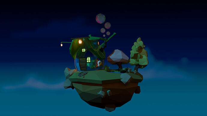 flying island 4.1 night