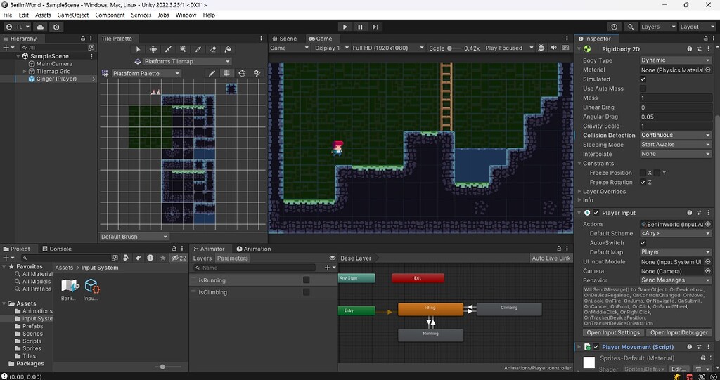 My jump button stopped working - Ask - GameDev.tv