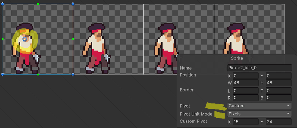 Not Perfect Sprites Not centralised sprites fix - Show - GameDev.tv