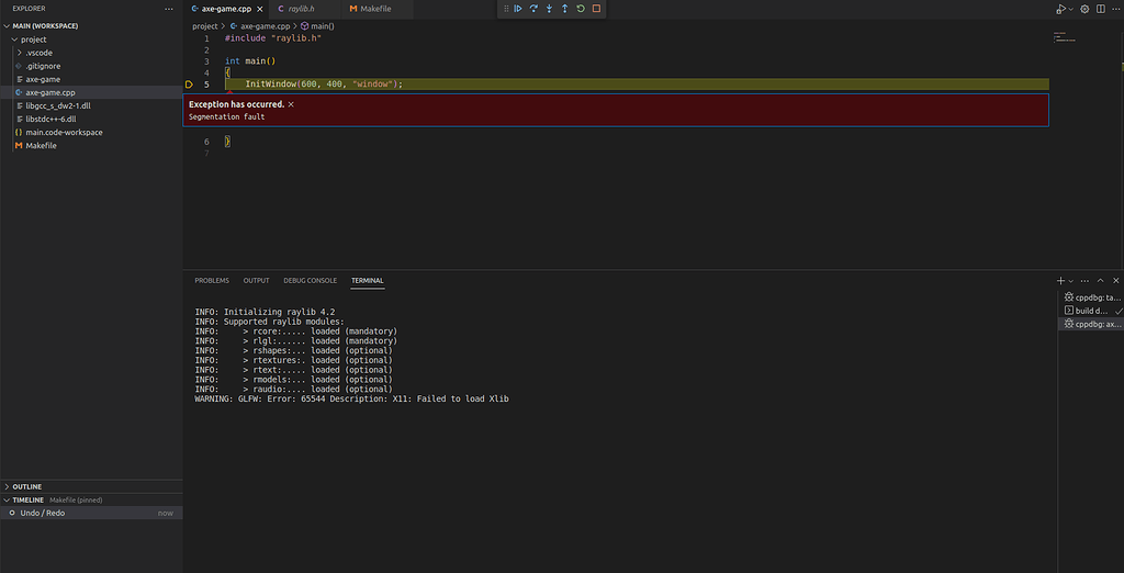 X11 Failed to load Xlib Ask GameDev.tv