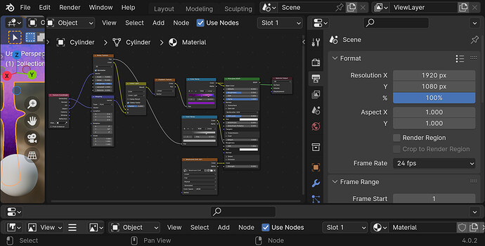 PNG Nodes Color to Emission .png